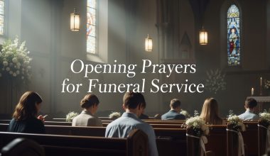 30 Powerful Opening Prayers for Funeral Service With Bible Verses